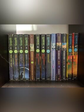 Warrior Cats Series 1 and 2 The Prophecies Begin and The New Prophecy